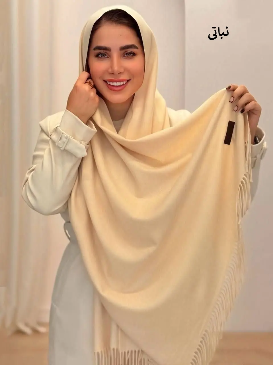 3584-شال موهر نورین